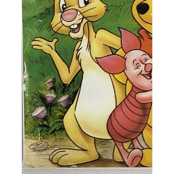 Winnie the Pooh Poster Colorful 8" x 10" Eeyore Tigger Piglet Pooh Bear Rabbit - Picture 5 of 6